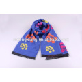 High Quality Flower Jacquard Pashmina , Wholesale Custom Design Turkish Shawls